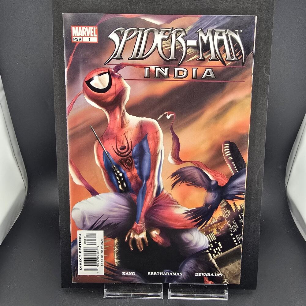 Spider-Man India #1 1st Appearance Pavitr Prabhakar Marvel Comics 2005